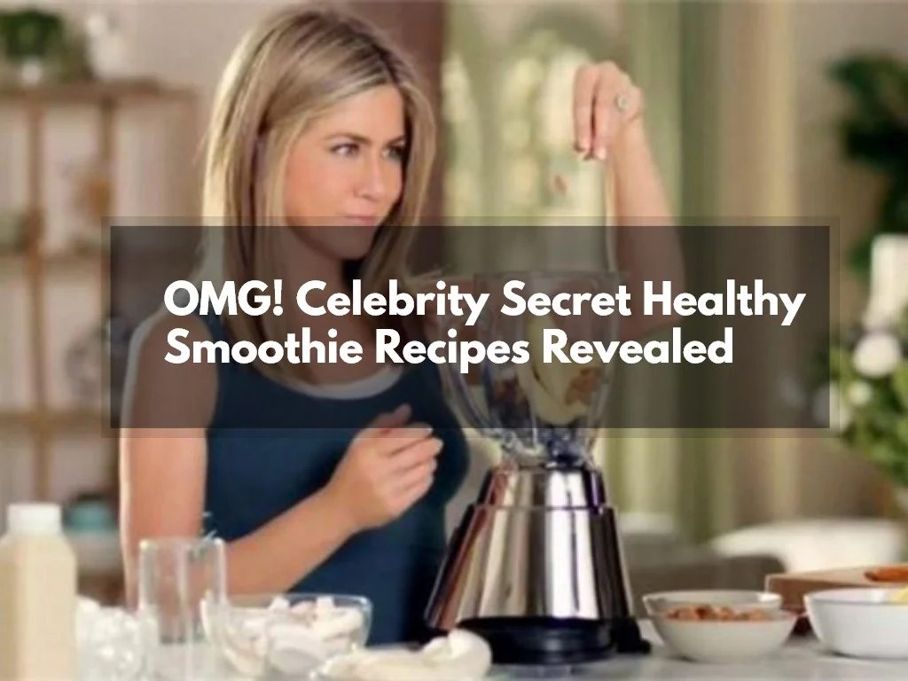 Healthy Smoothie Recipes Revealed