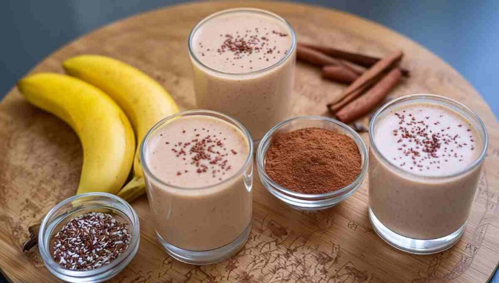Flaxseed-Banana Smoothie
