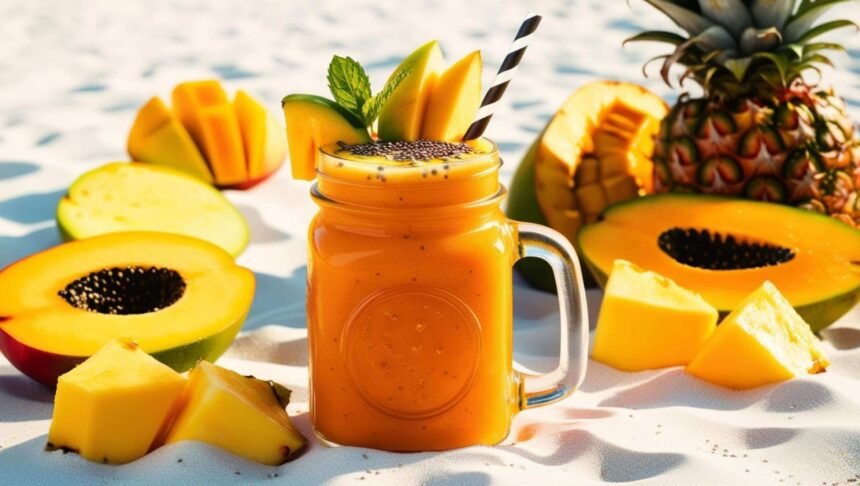 2 Reasons Health Experts Swear by Tropical Chia Smoothies