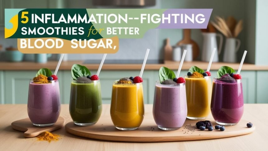 5 Inflammation-Fighting Smoothies for Better Blood Sugar