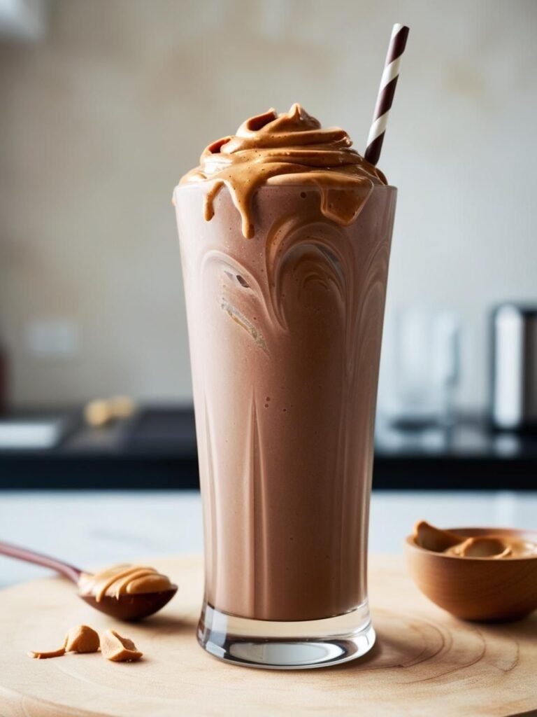 Chocolate-Peanut Butter Protein Shake