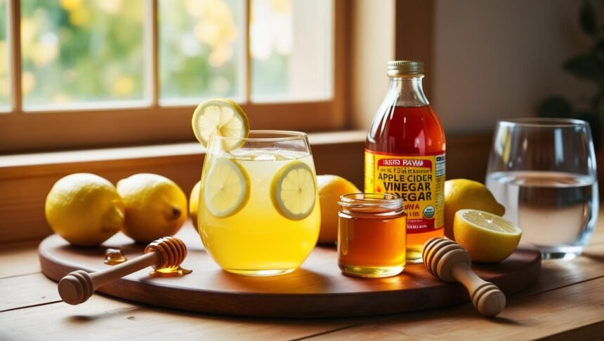 Why You Should Start Your Day with Apple Cider Vinegar and Lemon Water