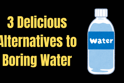Three refreshing beverage alternatives to plain water, showcasing vibrant colors and enticing flavors.