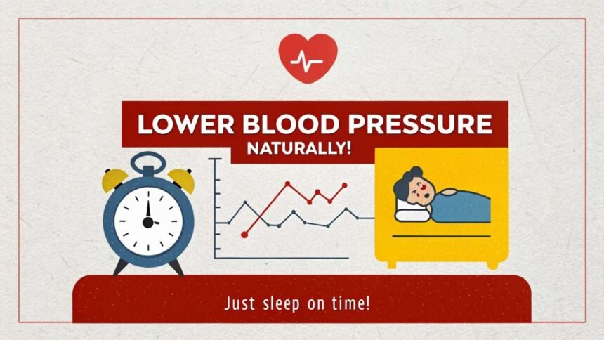 Regular Bedtimes Linked to Lower Blood Pressure