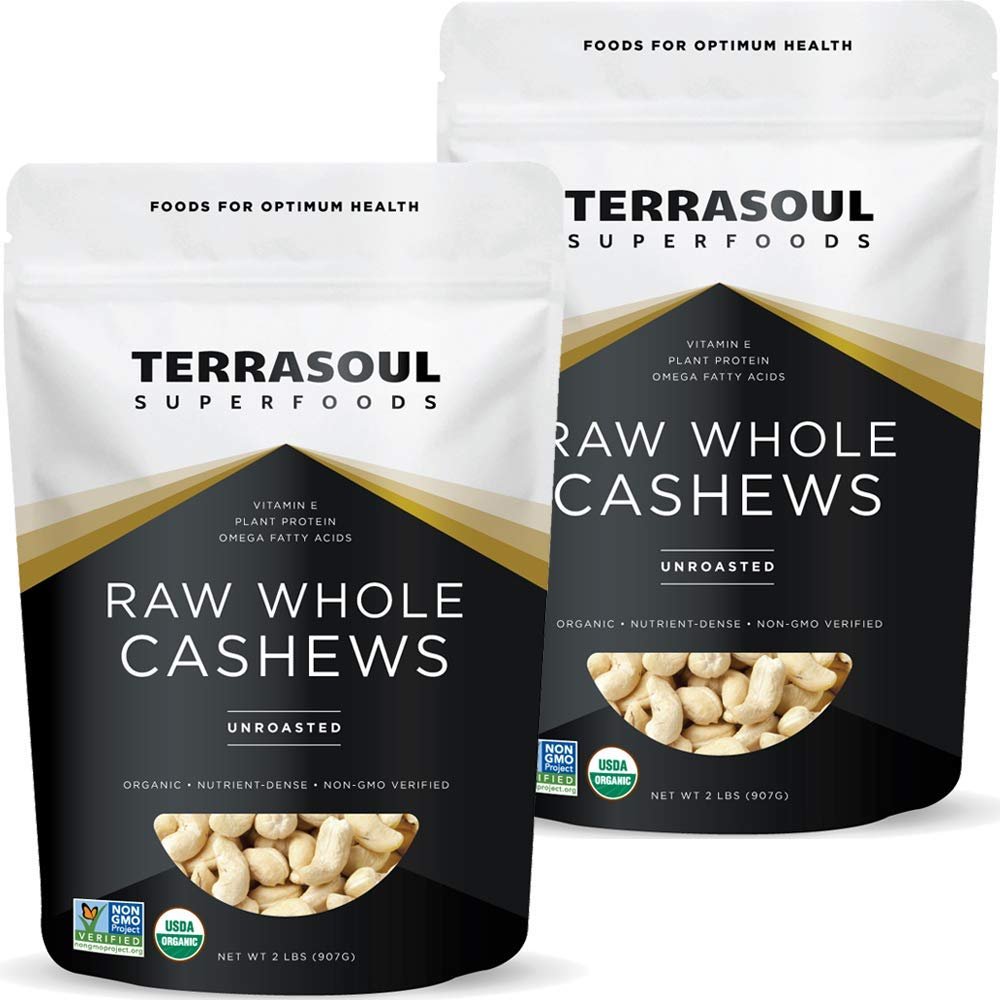 Terrasoul Superfoods Organic Raw Cashews