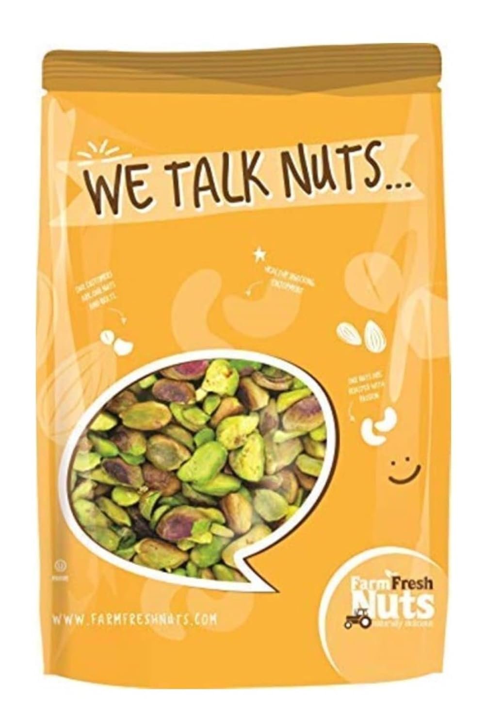 Shelled Raw Pistachio Kernels by Farm Fresh Nuts