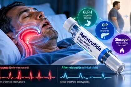 Retatrutide Reduced Sleep Apnea Severity in Two Phase 3 Clinical Trials